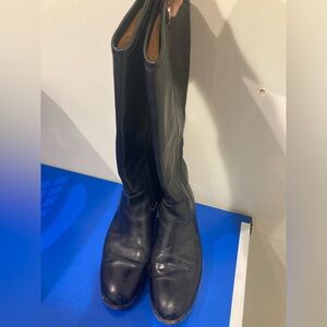 Frye black riding boots